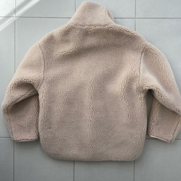 Citizens Of Humanity Cream Sherpa Jacket - Picture 9 of 16